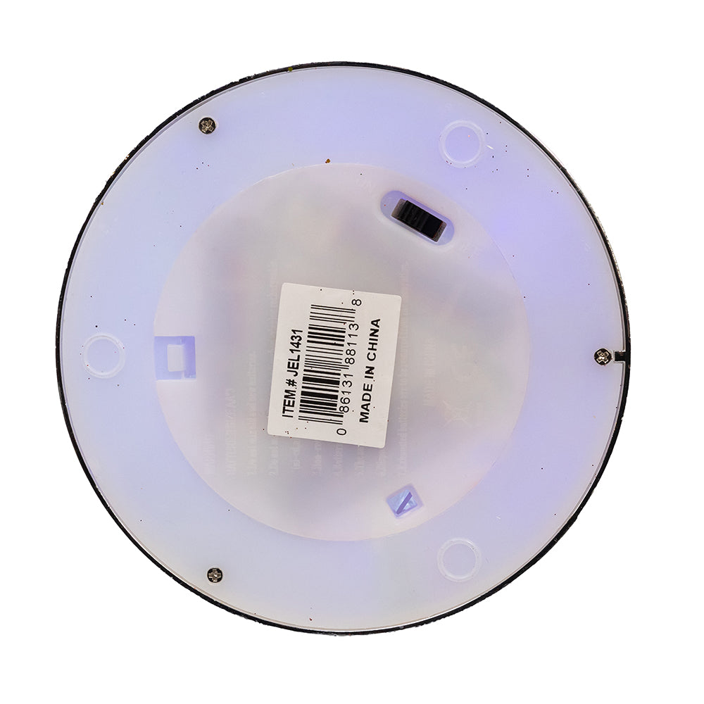 LED Lighted Angel With Horn Water Globe 13.25"