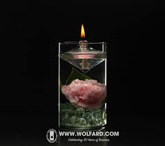 Wolfard Floating Oil Lamp Candle 9 Inch Large