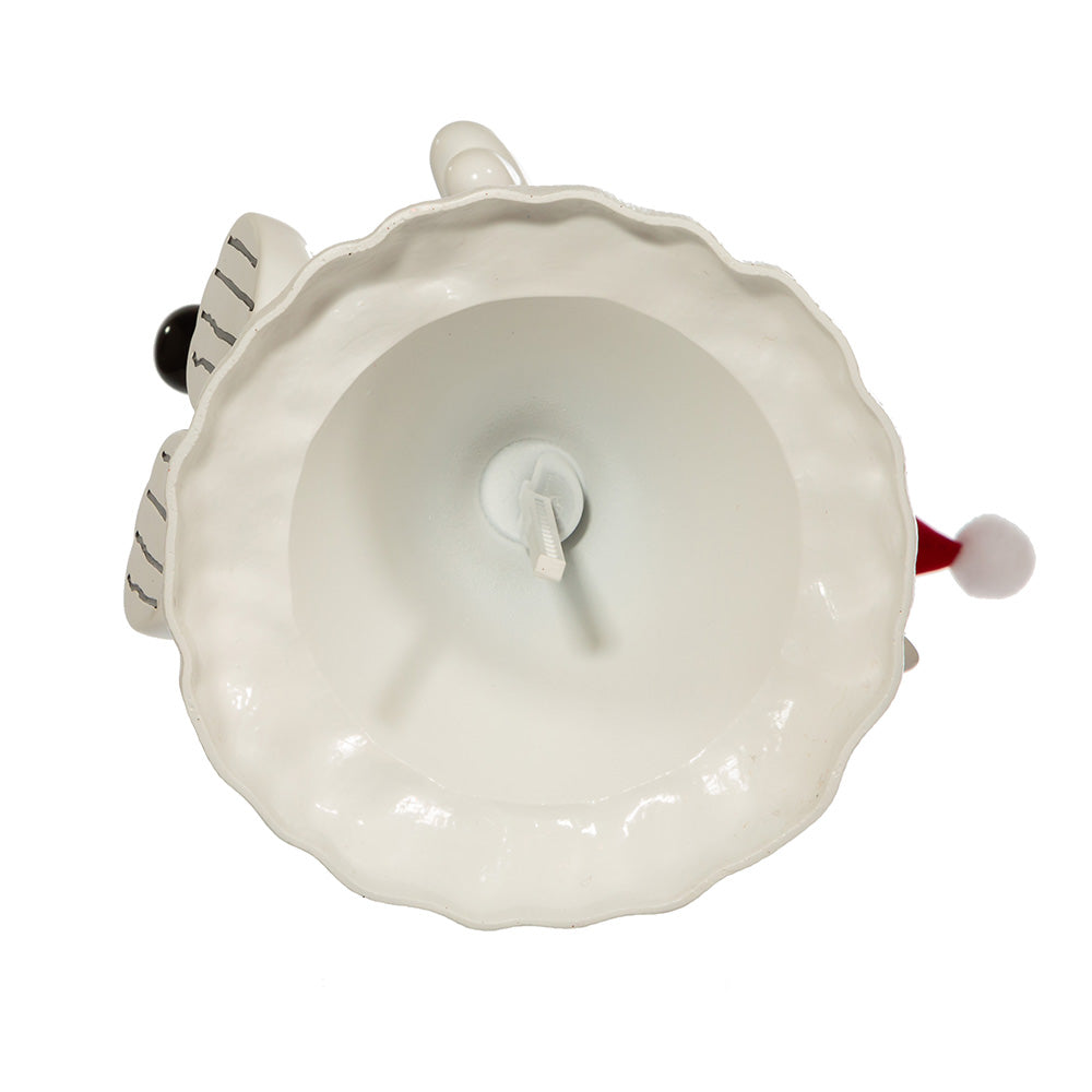 Santa Snoopy Treetop 9 Inches tall