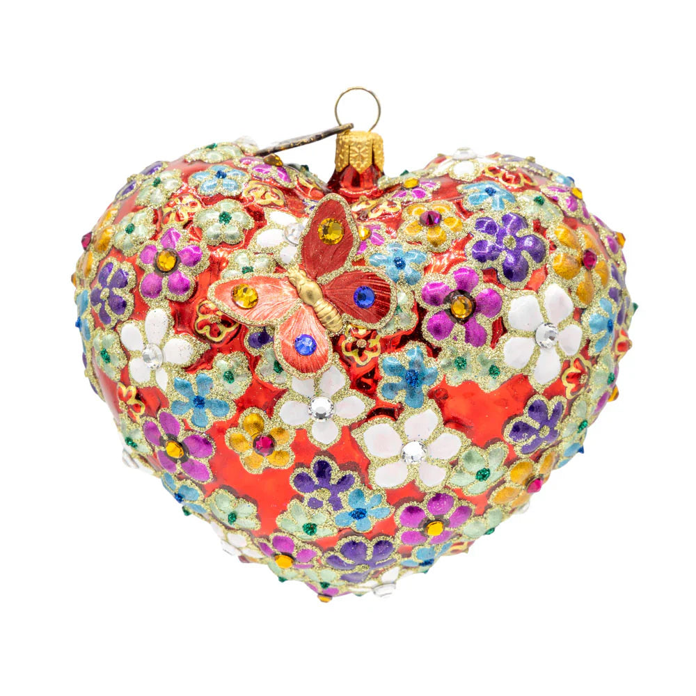 Blossom Floral Heart Ornament