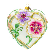 Floral Heart Ornament