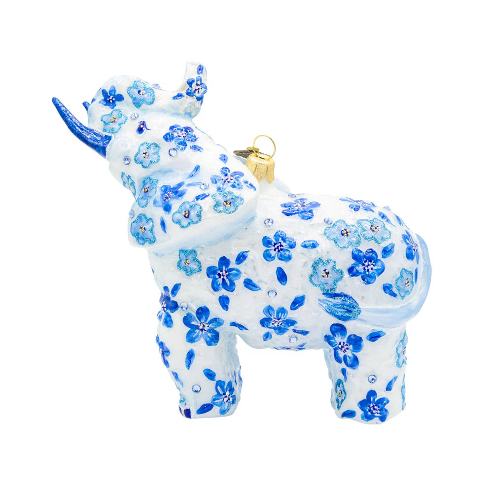 Bouquet Elephant Ornament