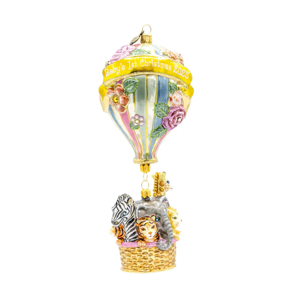 2025 Annual Baby Balloon Ornament