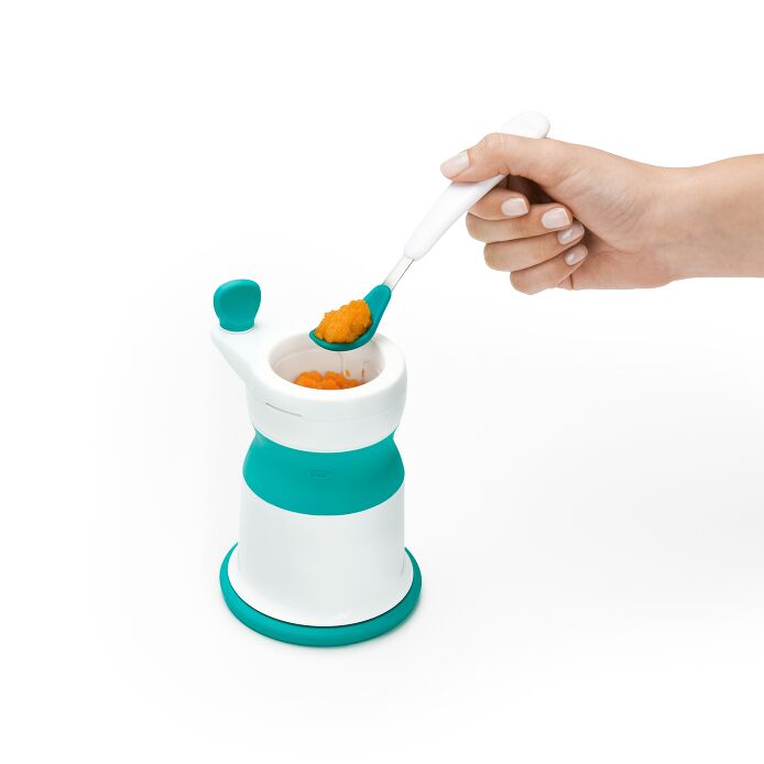 Mash Maker Baby Food Mill Teal