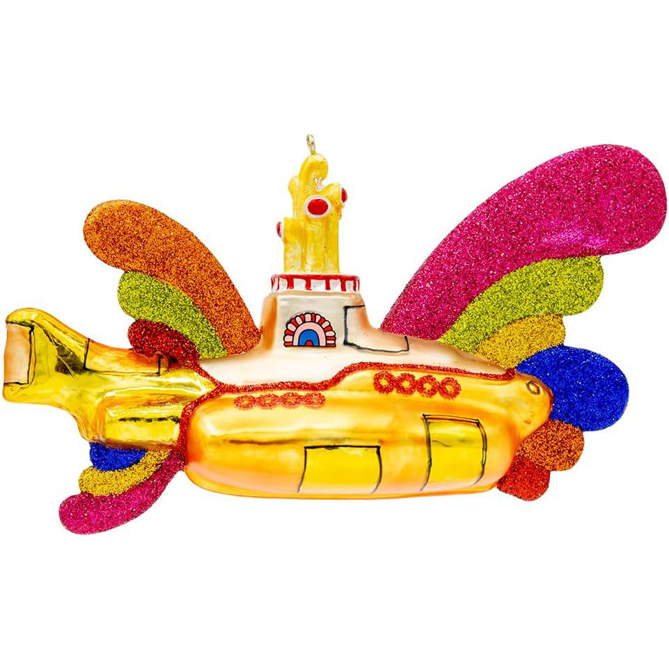 Beatles Colorful Yellow Submarine Ornament