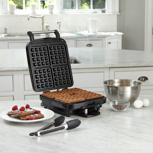 4-Slice Belgian Waffle Maker