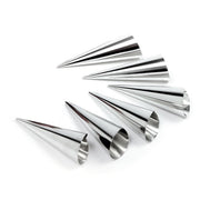 Stainless Steel Cream Horn Molds Set of 6