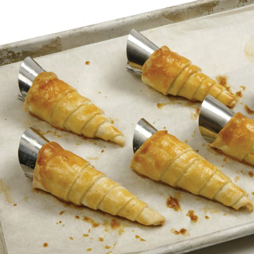 Stainless Steel Cream Horn Molds Set of 6