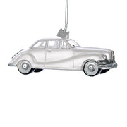 Noble Gems Glass Wedding Car Ornament 5"