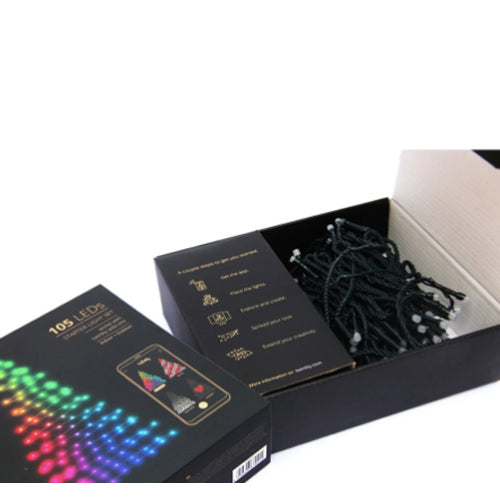 Twinkly LED Starter Kit 105-Light Wifi Enabled Light Set