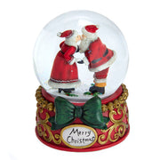 Mr & Mrs Claus Musical Snowglobe 100mm