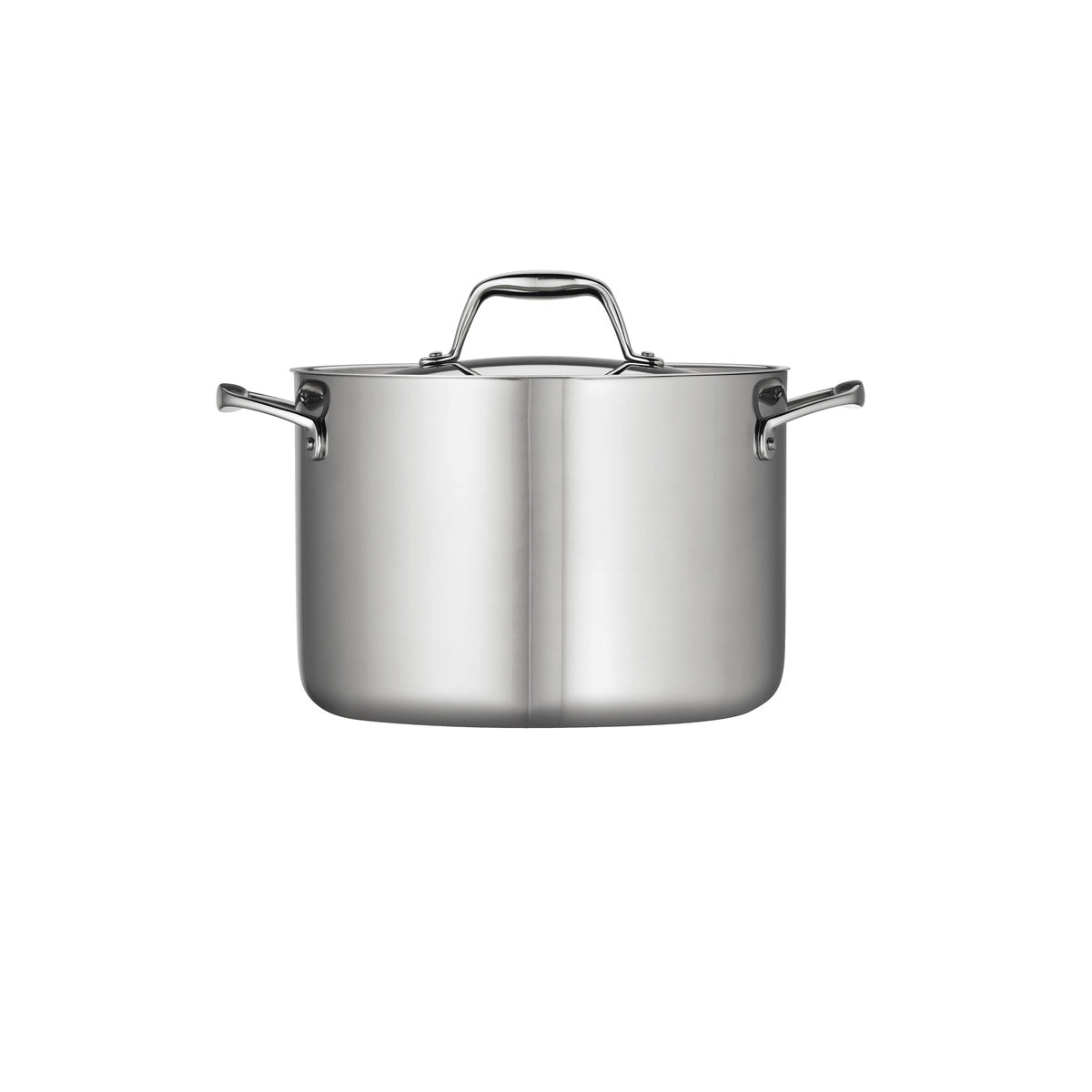 Tri-Ply 18/10 Stainless Steel Stock Pot with Lid 8 Quart