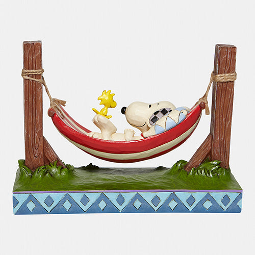 Just Hanging Around Snoopy & Woodstock in Hammock