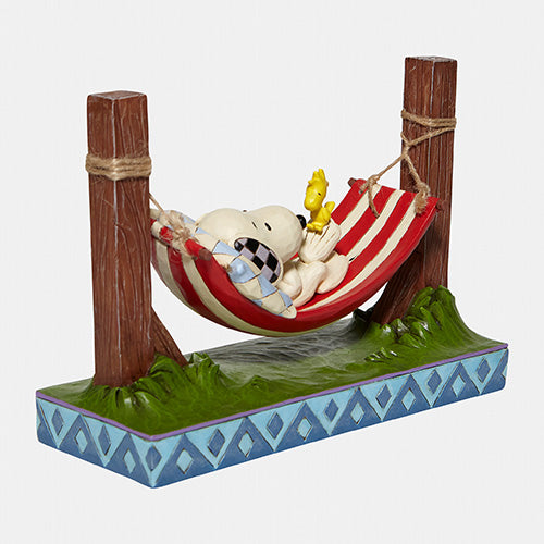 Just Hanging Around Snoopy & Woodstock in Hammock