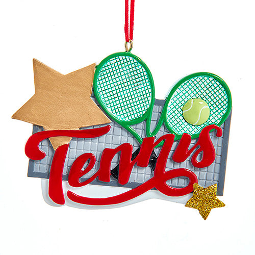 Tennis Ornament 2.5"