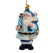 Nautical Santa Ornament 5"
