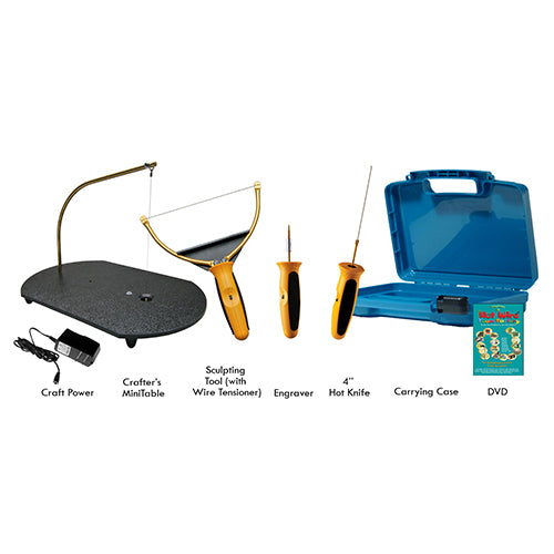 Crafter's Deluxe 4-in-1 Sculpting Tool Hot Knife Precision Engraver 3"